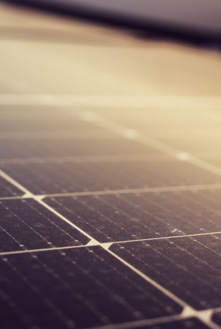 Solar panels — illustrative stock photograph